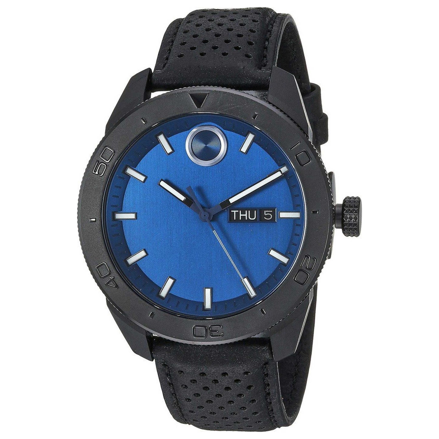 Front view of Movado Bold Men's Quartz Watch 3600495