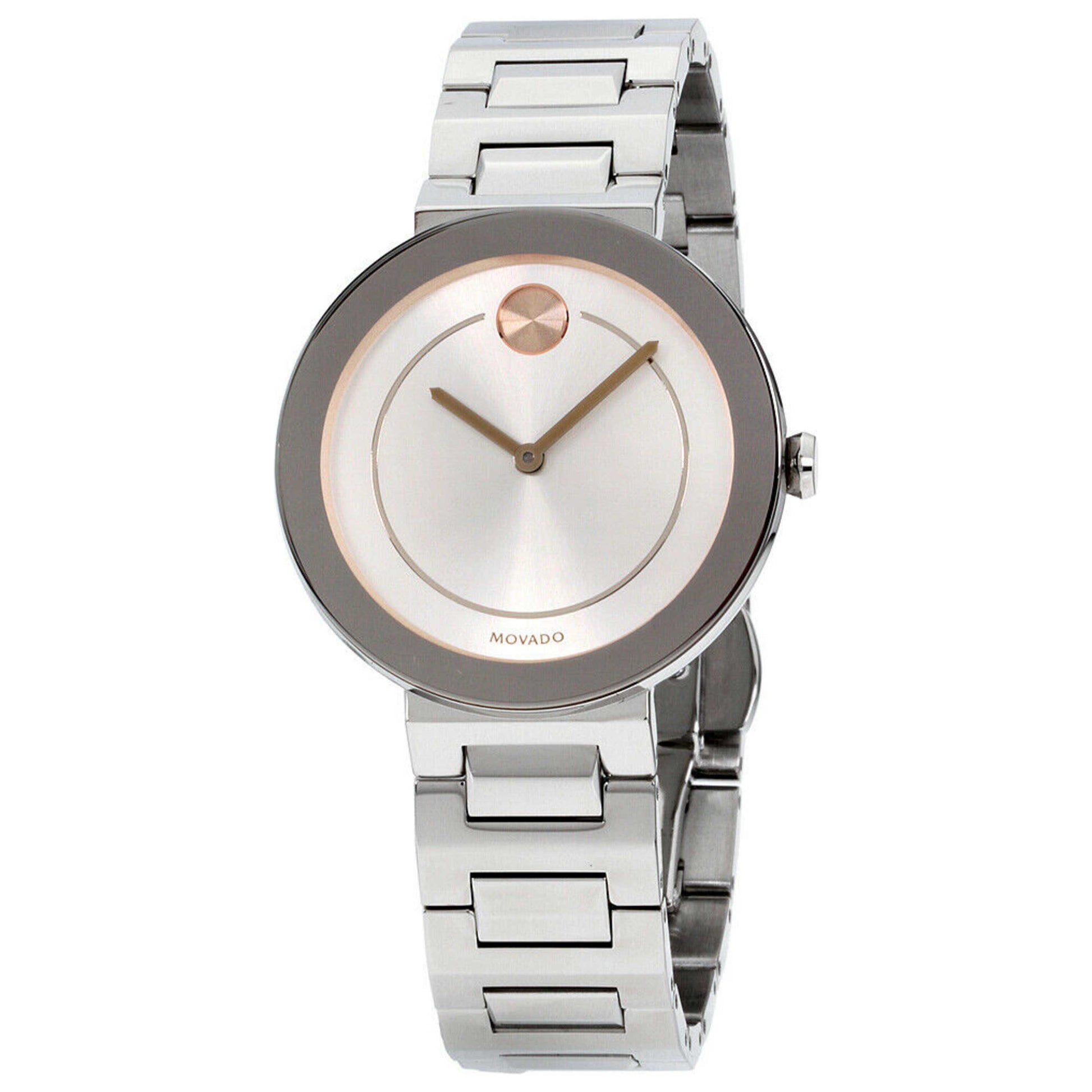 Front view of Movado Bold Women's Quartz Watch 3600497