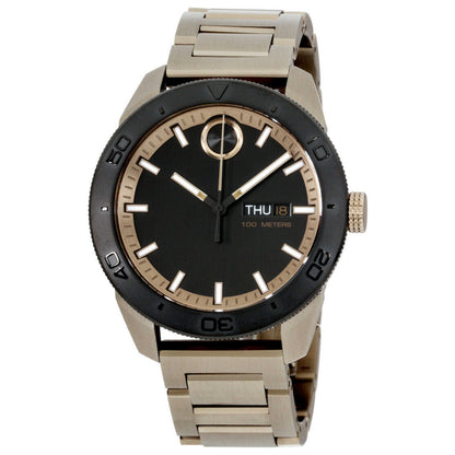 Front view of Movado Bold Men's Quartz Watch 3600511