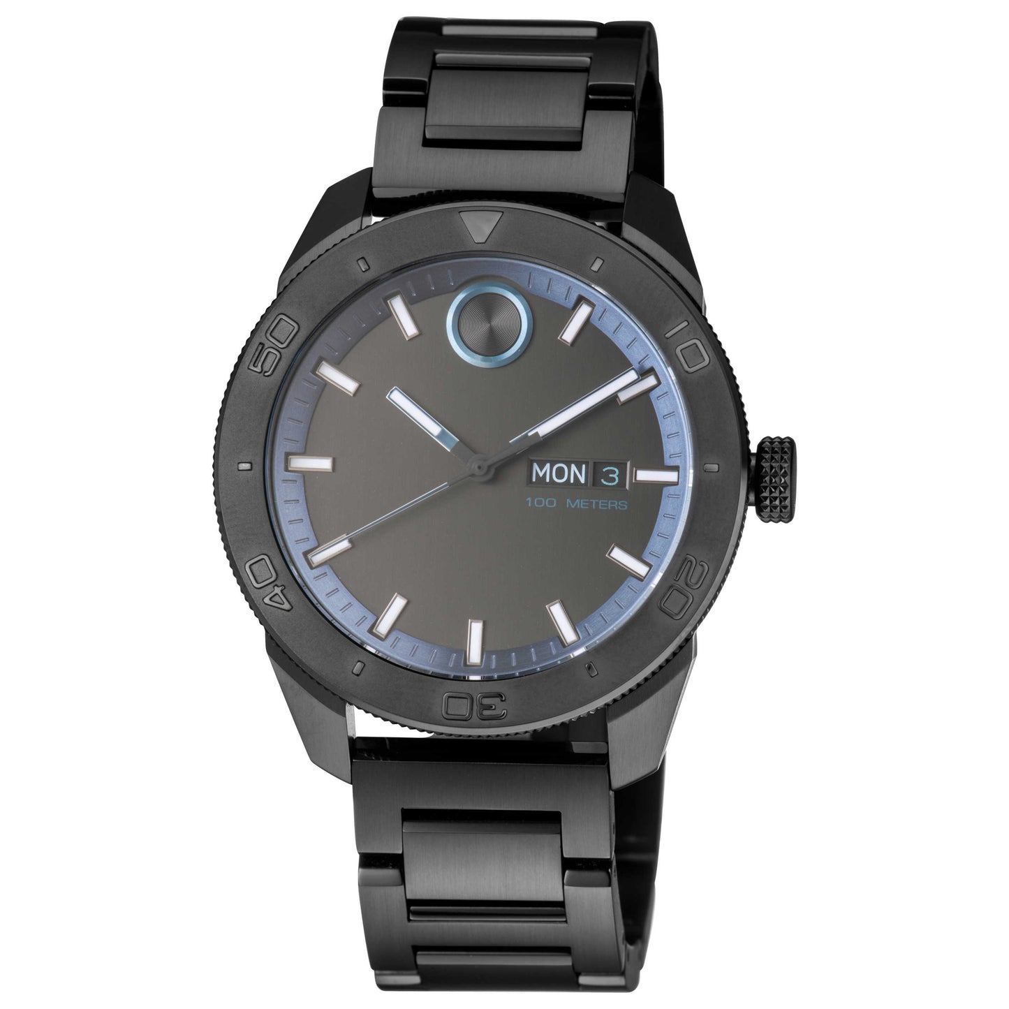 Front view of Movado Bold Men's Quartz Watch 3600512
