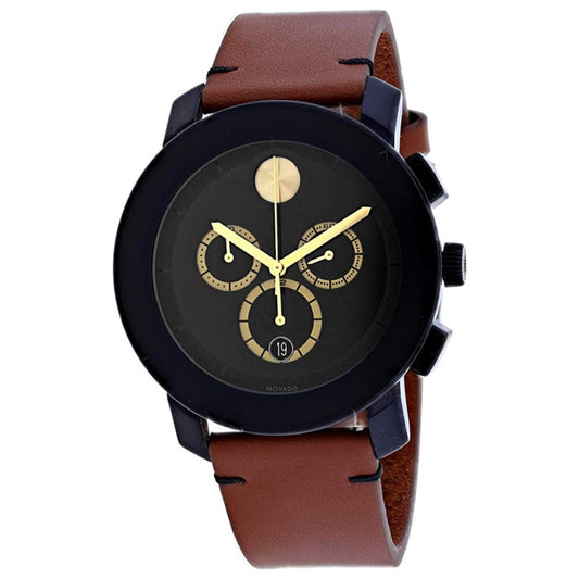 Front view of Movado Bold Men's Quartz Watch 3600540