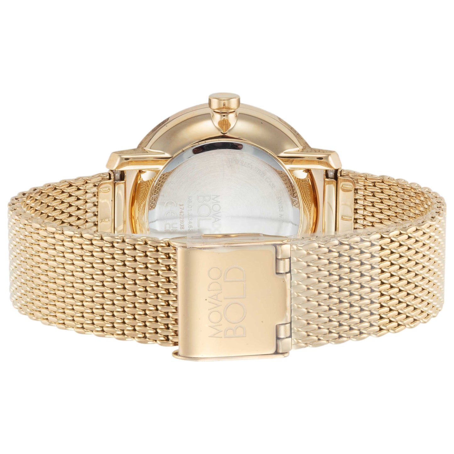 Back view of Movado Bold Shimmer Women's Quartz Watch 3600580