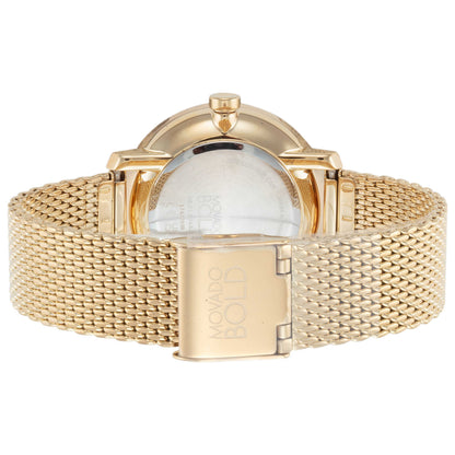 Back view of Movado Bold Shimmer Women's Quartz Watch 3600580
