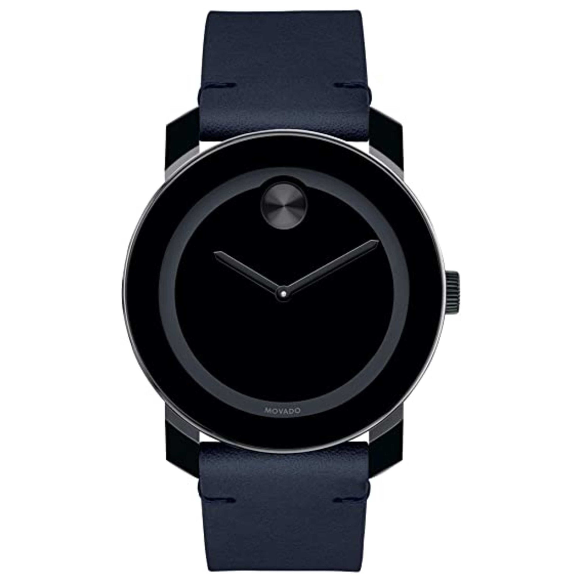 Front view of Movado Bold Men's Quartz Watch 3600583