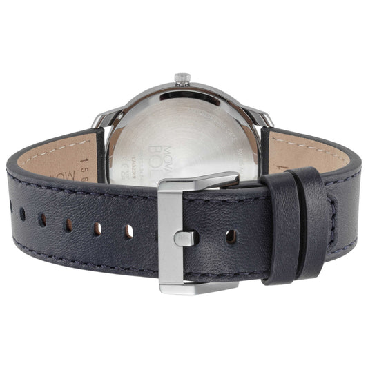Back view of Movado Bold Thin Men's Quartz Watch 3600586