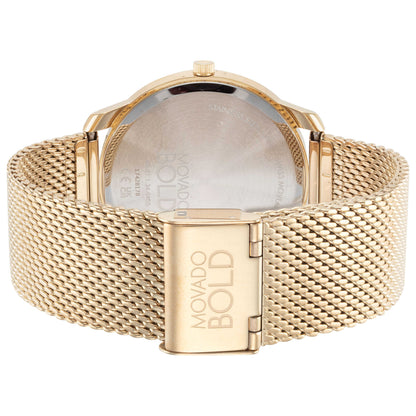 Back view of Movado Bold Men's Quartz Watch 3600588