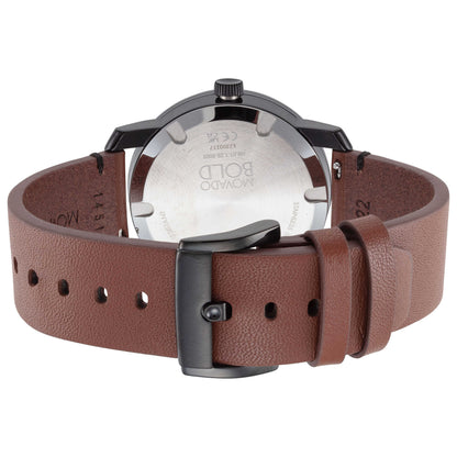 Back view of Movado Bold Men's Quartz Watch 3600600