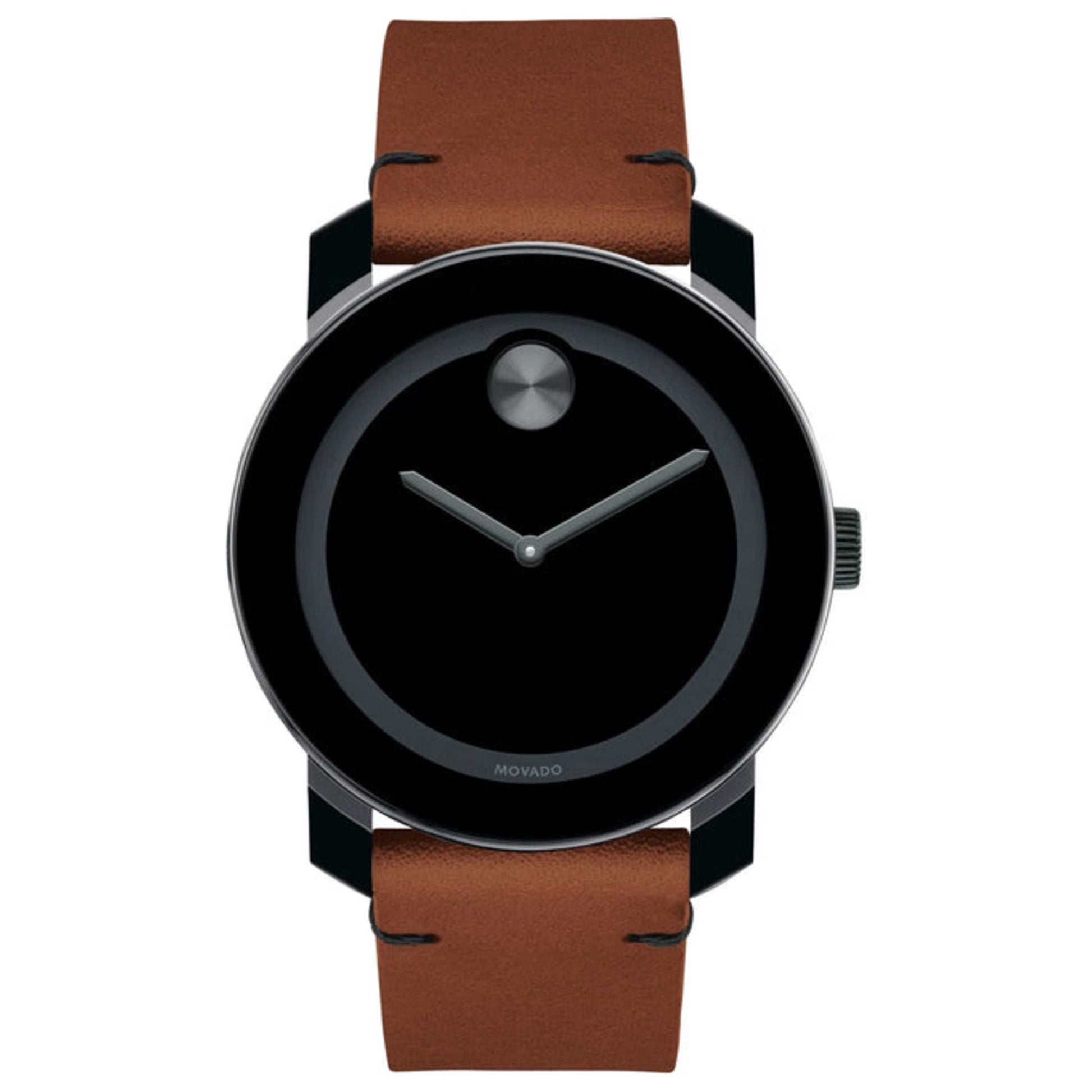 Front view of Movado Bold Men's Quartz Watch 3600600