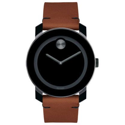 Front view of Movado Bold Men's Quartz Watch 3600600