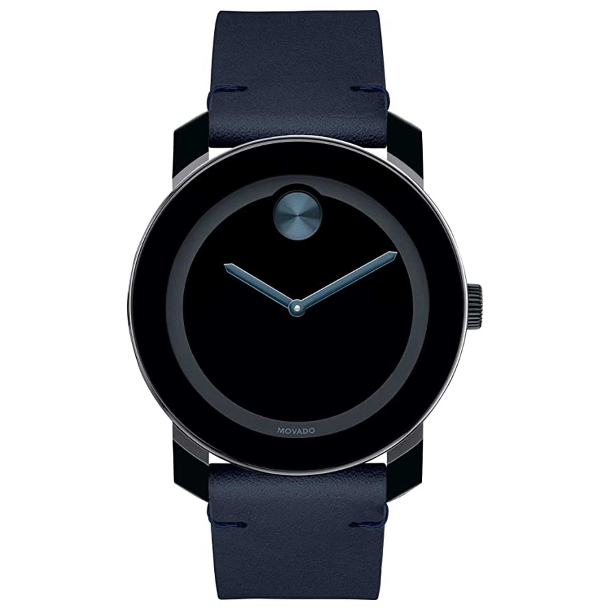 Front view of Movado Bold Men's Quartz Watch 3600601