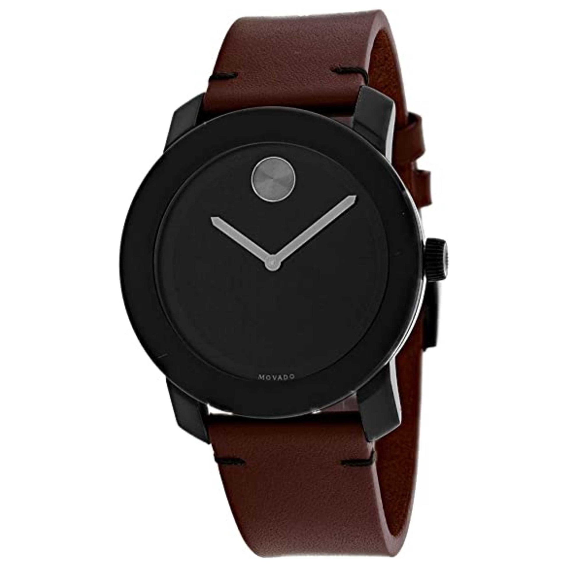 Front view of Movado Bold Men's Quartz Watch 3600602