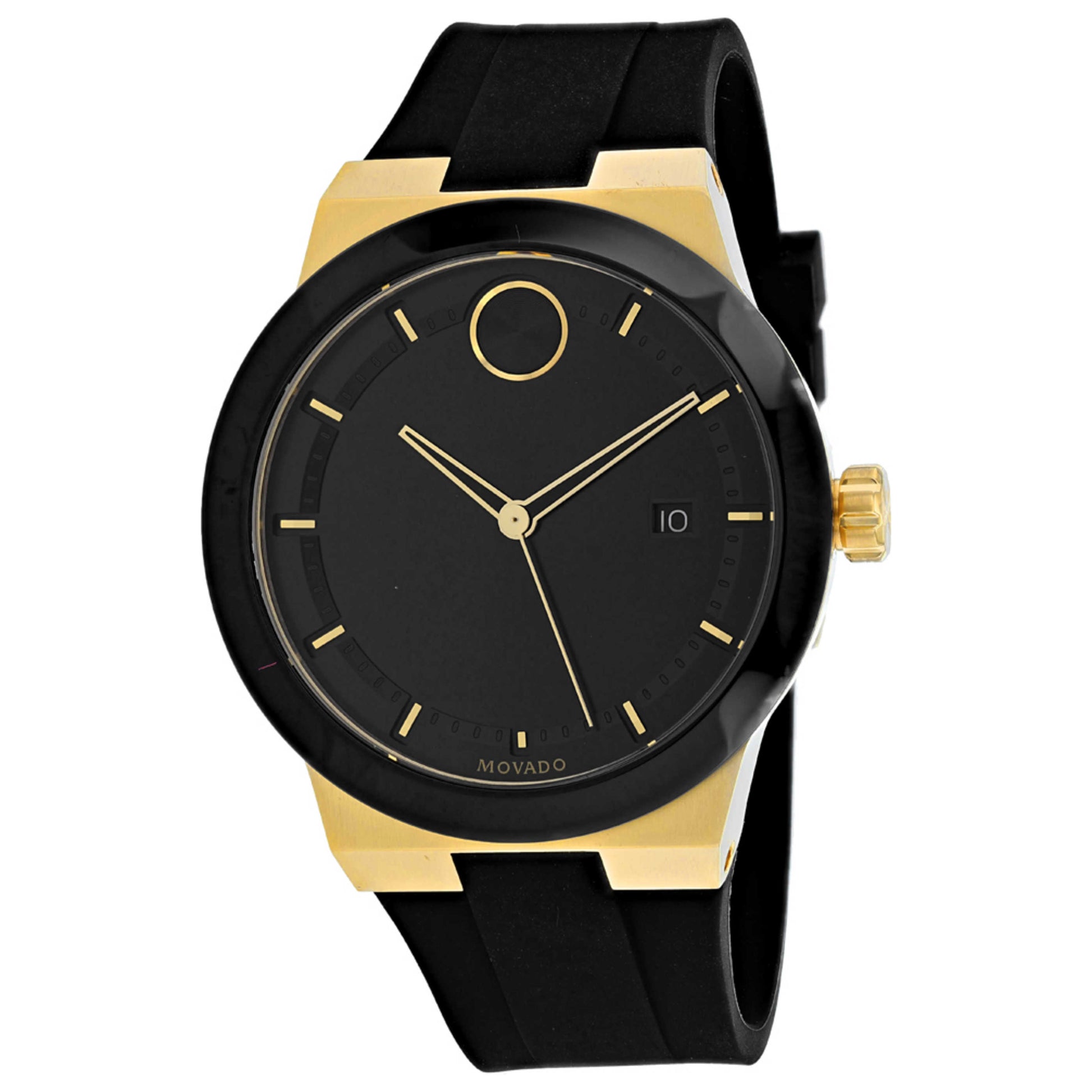 Front view of Movado Bold Men's Quartz Watch 3600623