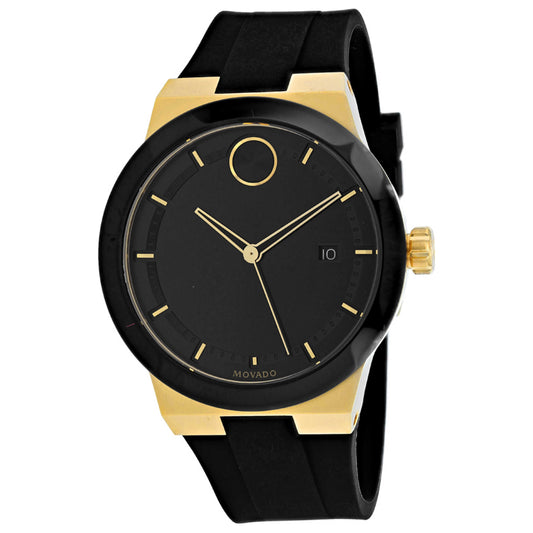 Front view of Movado Bold Men's Quartz Watch 3600623