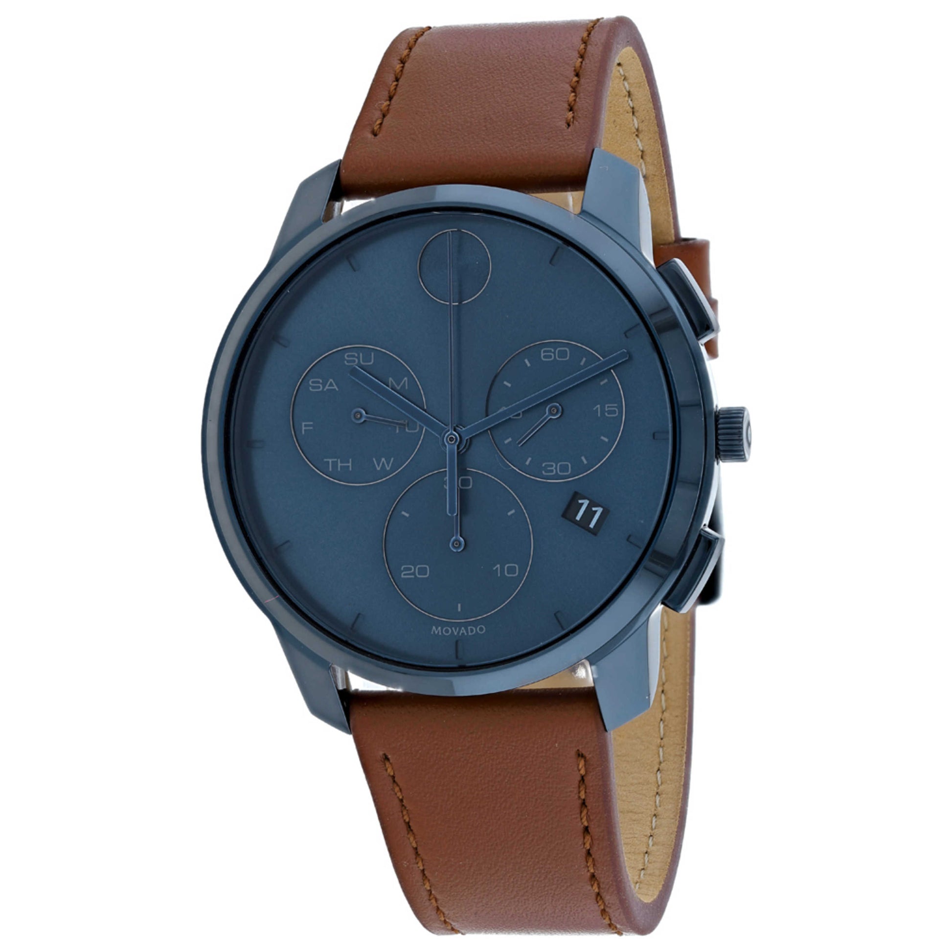 Front view of Movado Bold Men's Quartz Watch 3600630