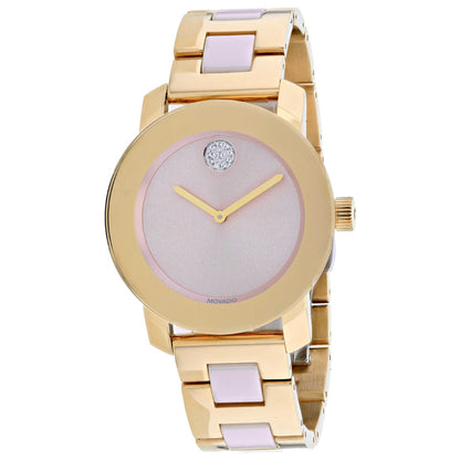 Front view of Movado Bold Women's Quartz Watch 3600640
