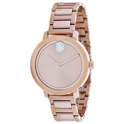Front view of Movado Bold Women's Quartz Watch 3600650