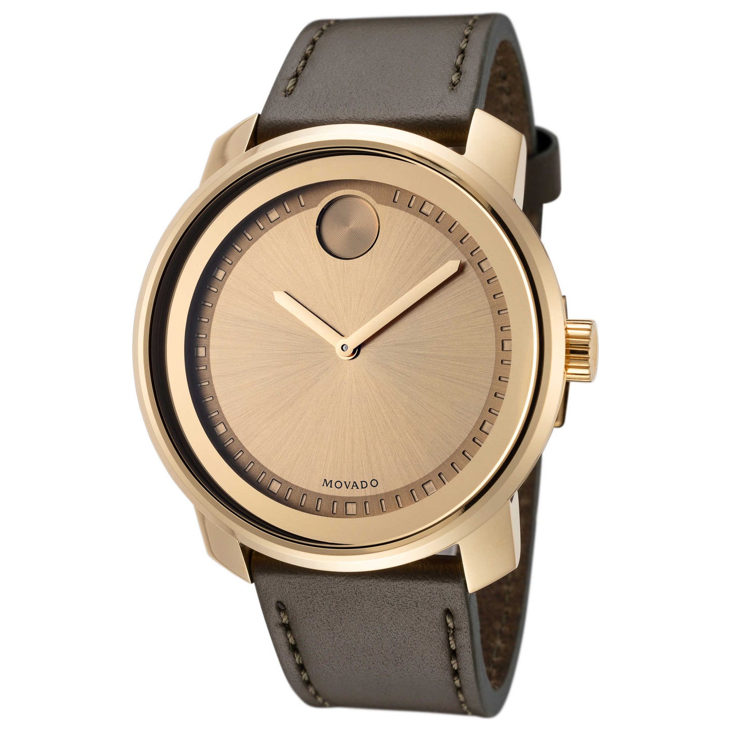 Front view of Movado Bold Men's Quartz Watch 3600674