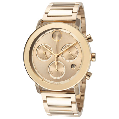 Front view of Movado Bold Men's Quartz Watch 3600682