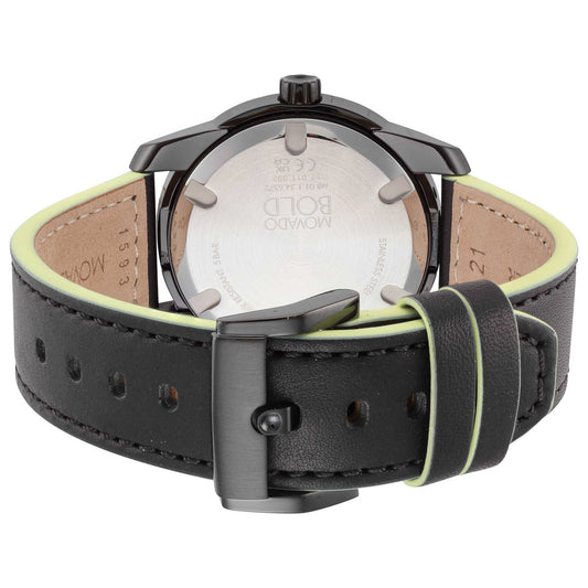 Back view of Movado Bold Men's Quartz Watch 3600696