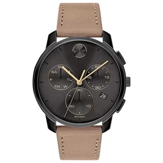 Front view of Movado Bold Men's Quartz Watch 3600719
