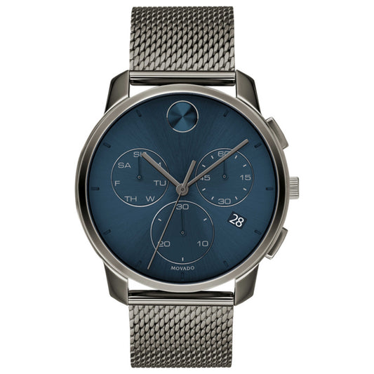 Front view of Movado Bold Men's Quartz Watch 3600721