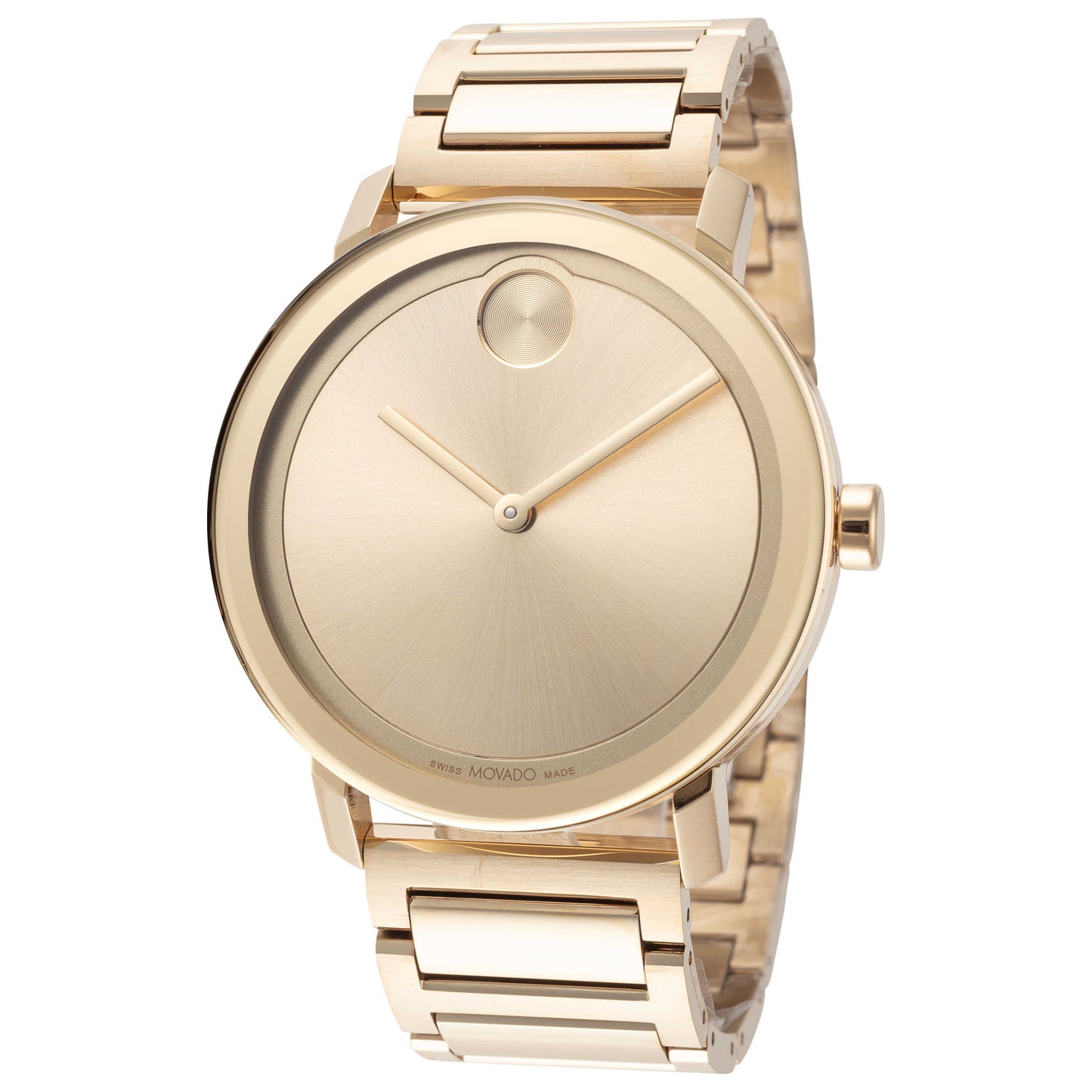 Front view of Movado Bold Men's Quartz Watch 3600795