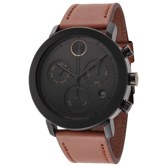Front view of Movado Bold Men's Quartz Watch 3600884