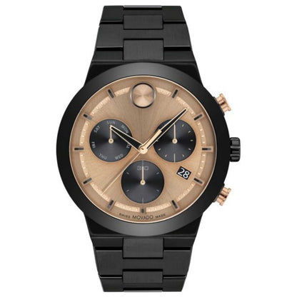 Front view of Movado Bold Men's Quartz Watch 3600897