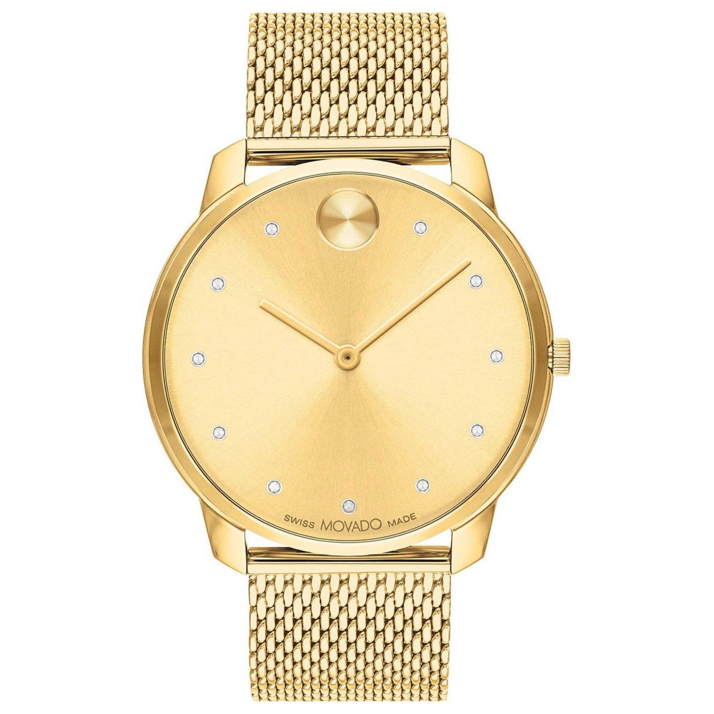 Front view of Movado Bold Men's Quartz Watch 3600903