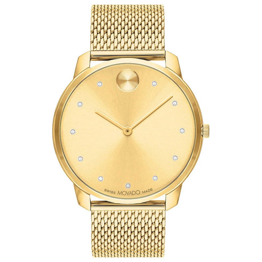 Front view of Movado Bold Men's Quartz Watch 3600903