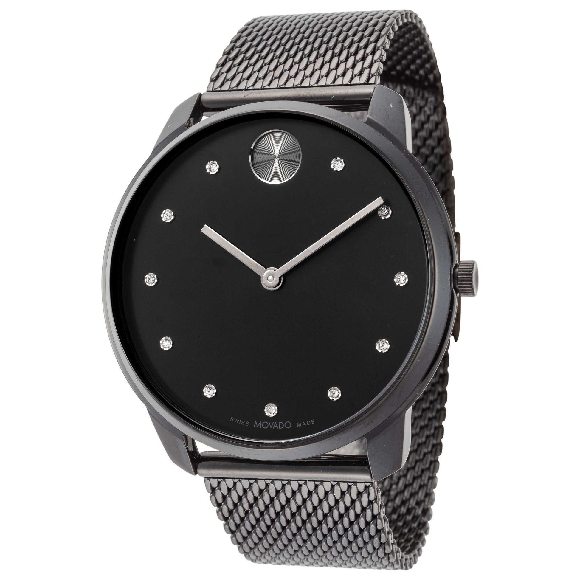 Front view of Movado Bold Men's Quartz Watch 3600904