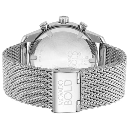 Back view of Movado Bold Men's Quartz Watch 3600910