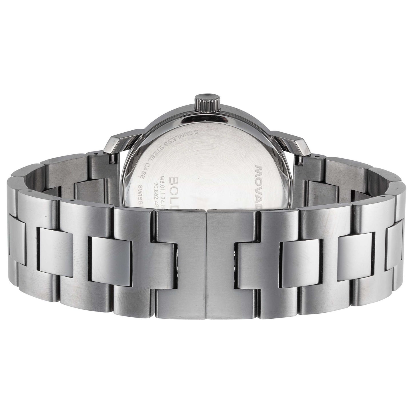Back view of Movado Bold Men's Quartz Watch 3600913