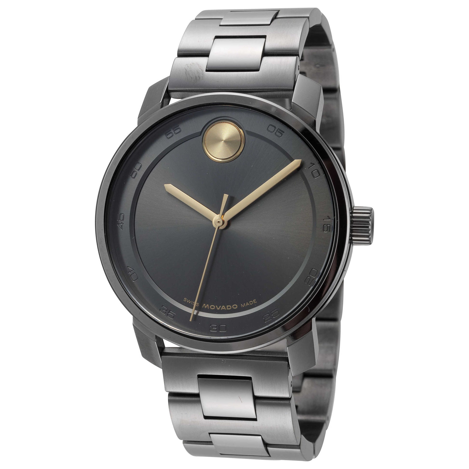 Front view of Movado Bold Men's Quartz Watch 3600913