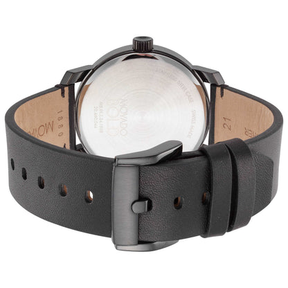 Back view of Movado Bold Men's Quartz Watch 3600918