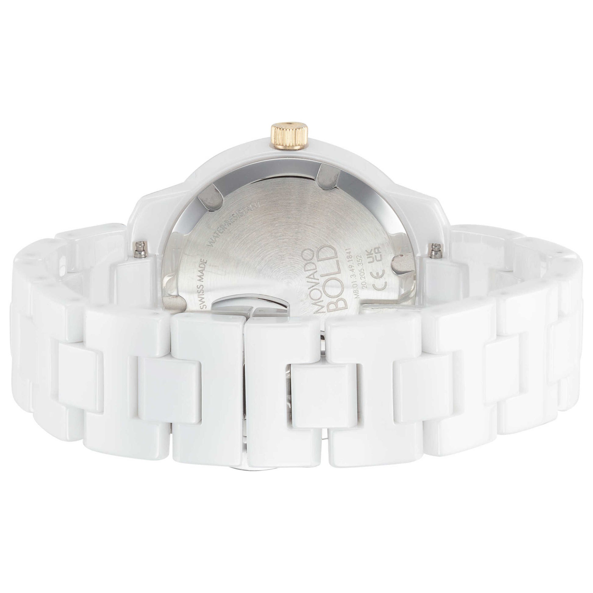 Back view of Movado Bold Women's Quartz Watch 3600934