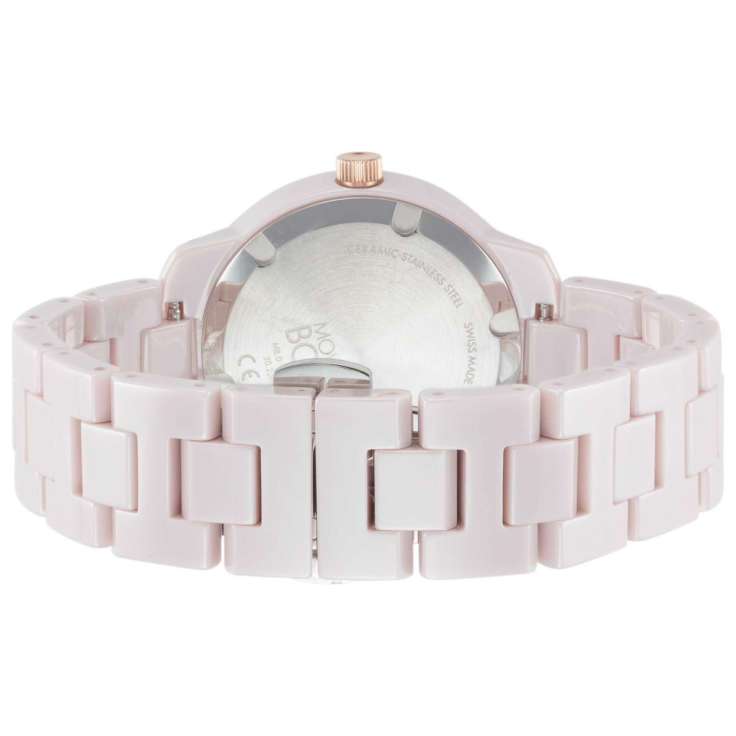 Back view of Movado Bold Verso Women's Quartz Watch 3600935