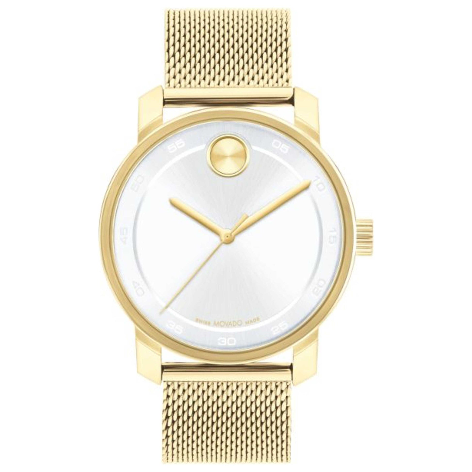 Front view of Movado Bold Men's Quartz Watch 3601077