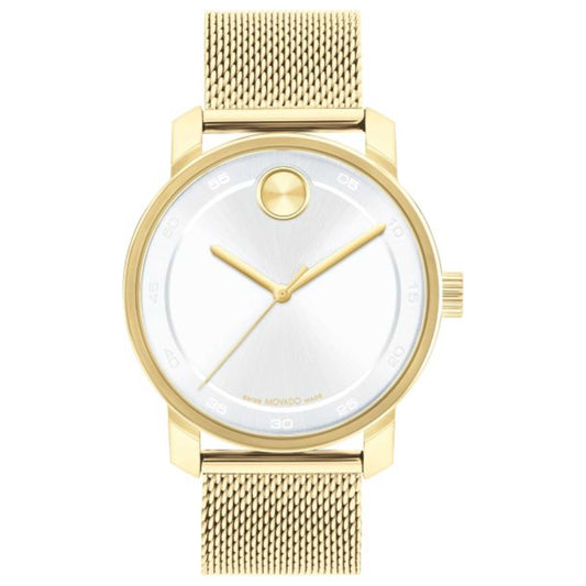Front view of Movado Bold Men's Quartz Watch 3601077