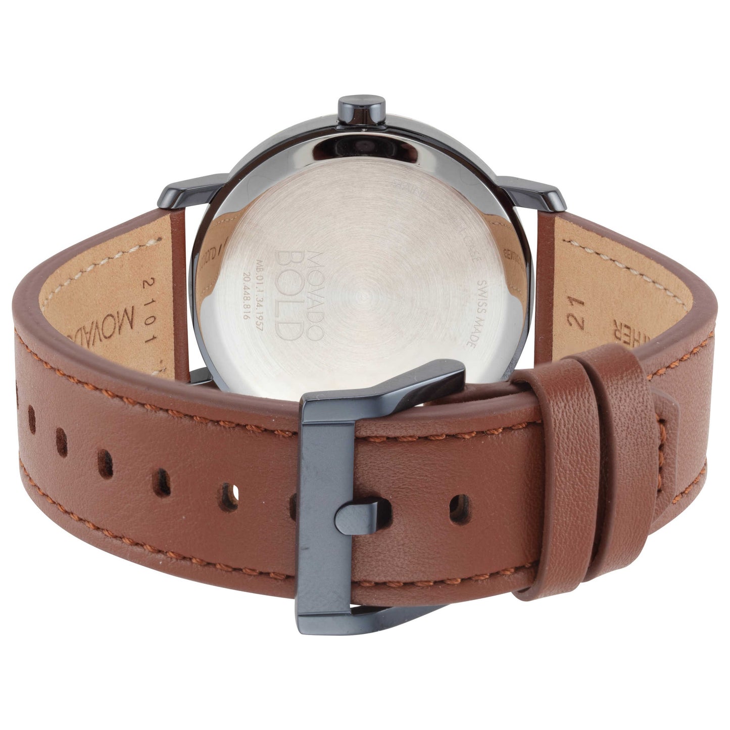 Back view of Movado Bold Evolution 2.0 Men's Quartz Watch 3601093