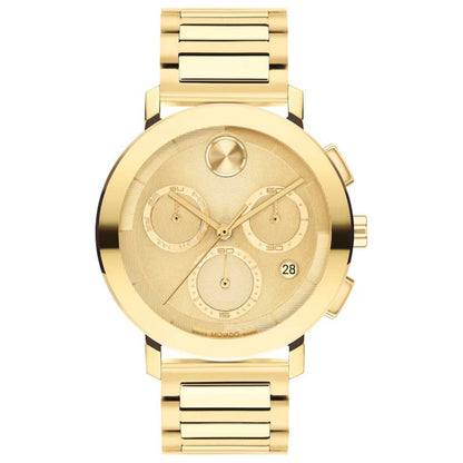 Front view of Movado Bold Men's Quartz Watch 3601098