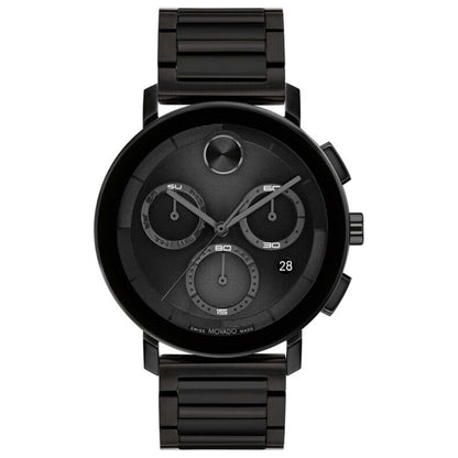 Front view of Movado Bold Men's Quartz Watch 3601099