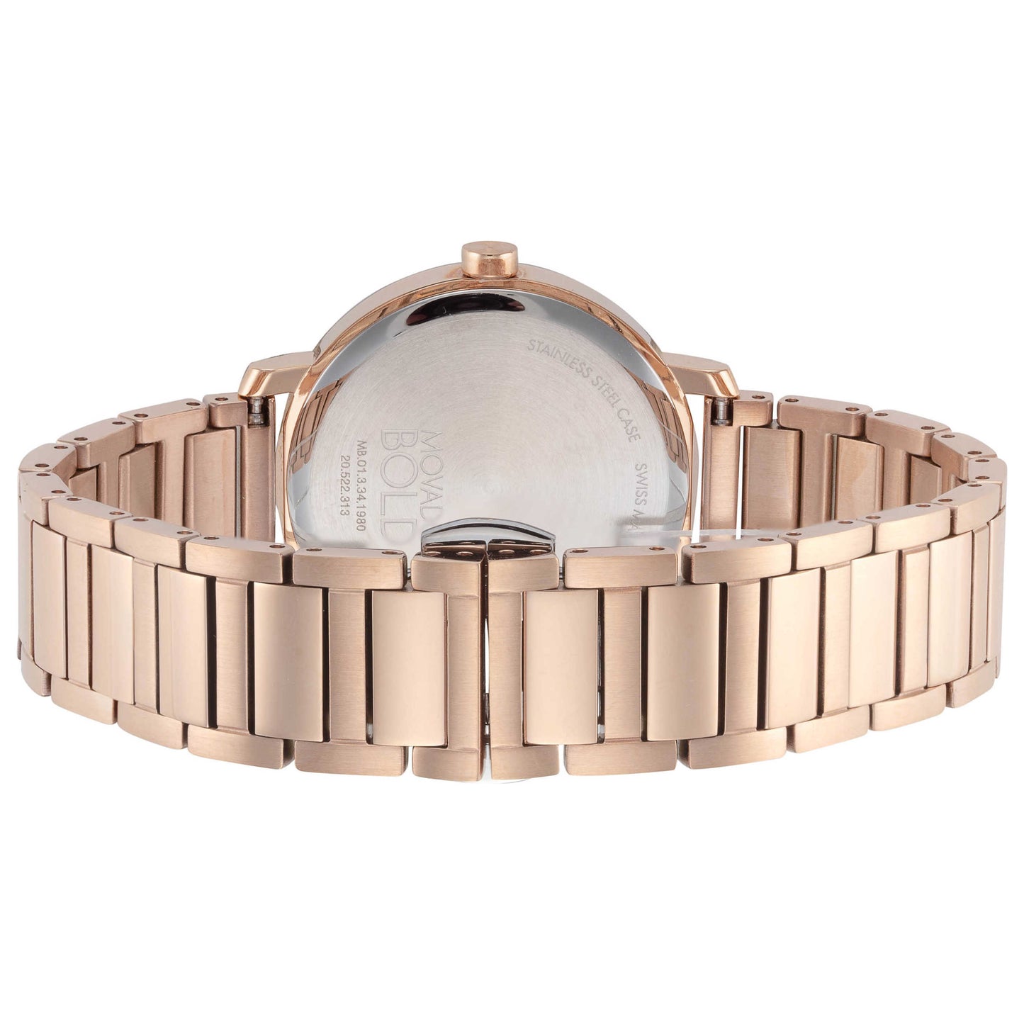 Back view of Movado Bold Women's Quartz Watch 3601143
