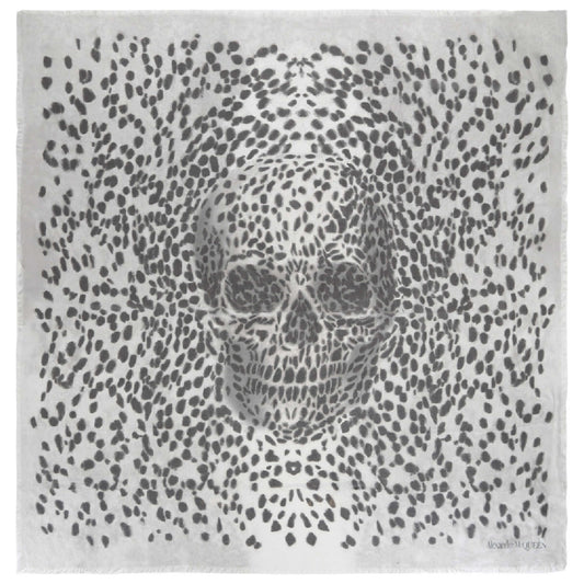 Front view of Alexander McQueen Women's Scarves 364916-3418Q-9260