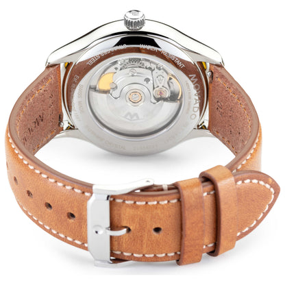 Back view of Movado Heritage Men's Automatic Watch 3650055