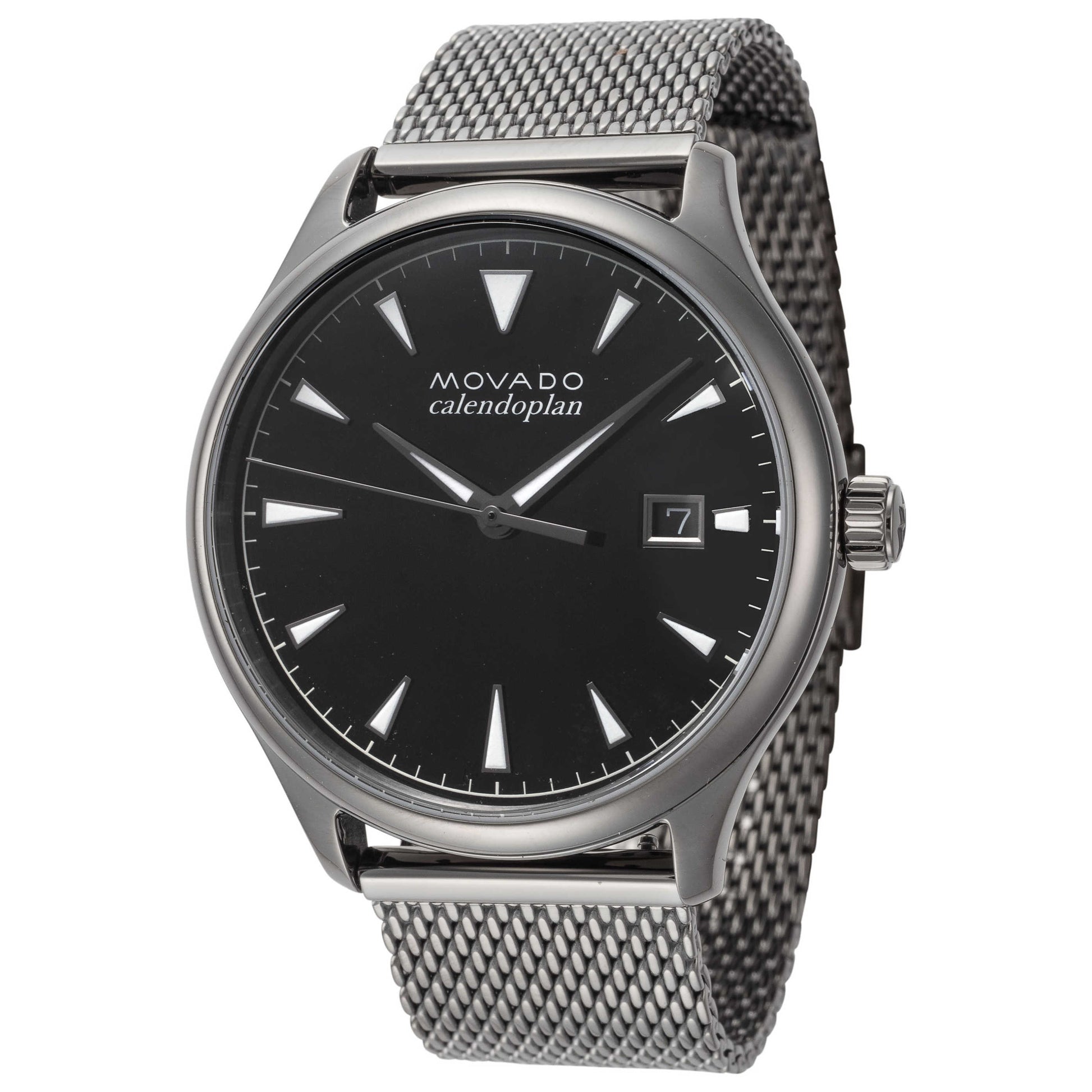 Front view of Movado Heritage Men's Quartz Watch 3650119