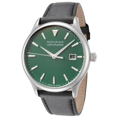 Front view of Movado Heritage Men's Quartz Watch 3650156