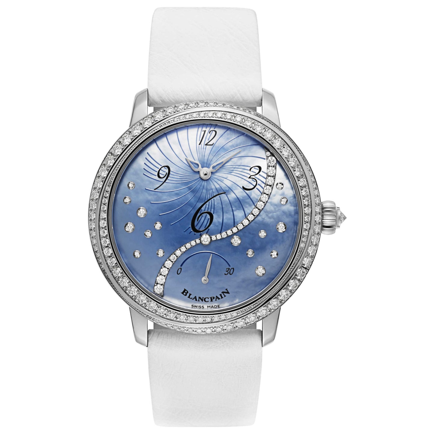 Front view of Blancpain Women Women's Automatic Watch 3650A-3554L-58B