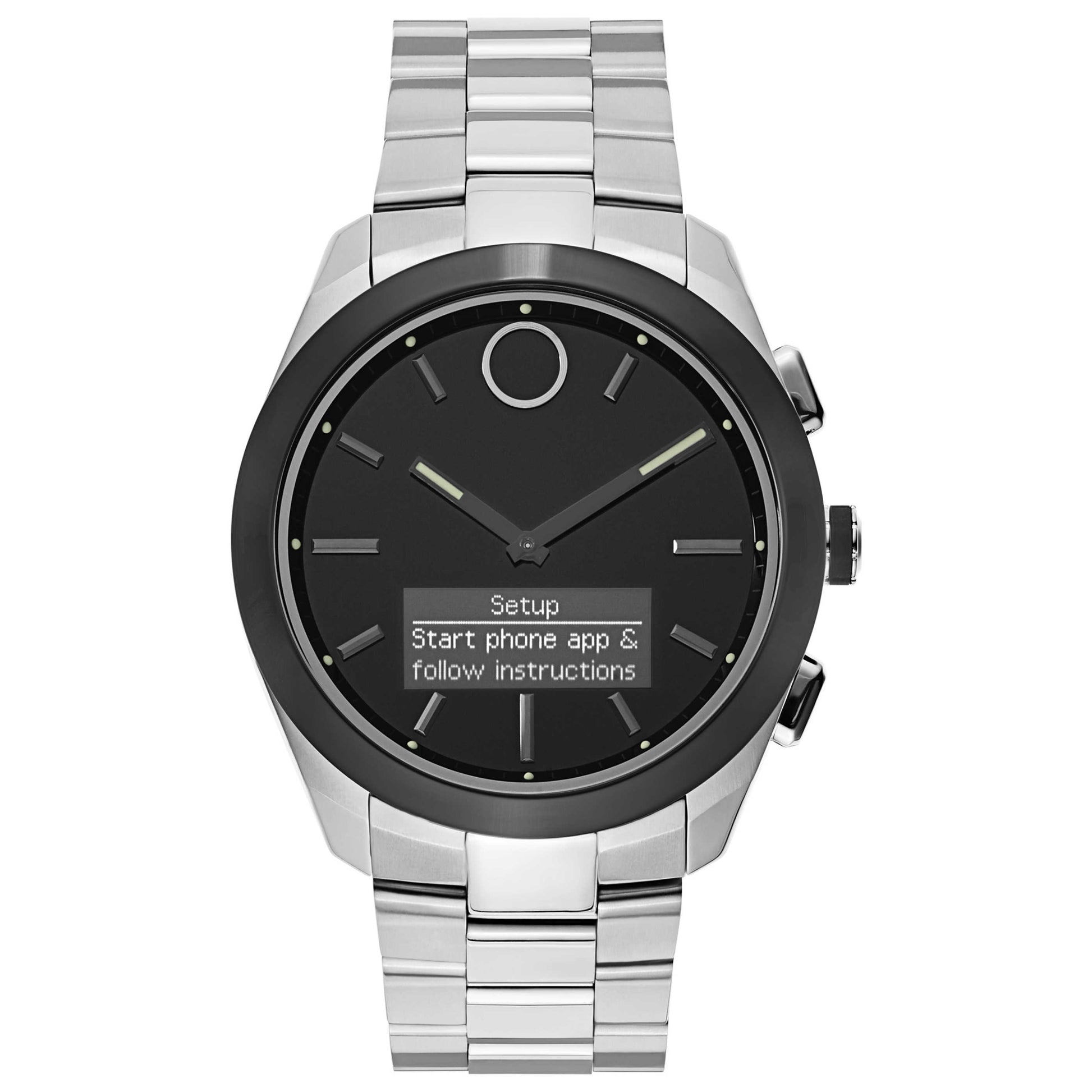 Front view of Movado Bold Men's Quartz Smartwatch 3660013