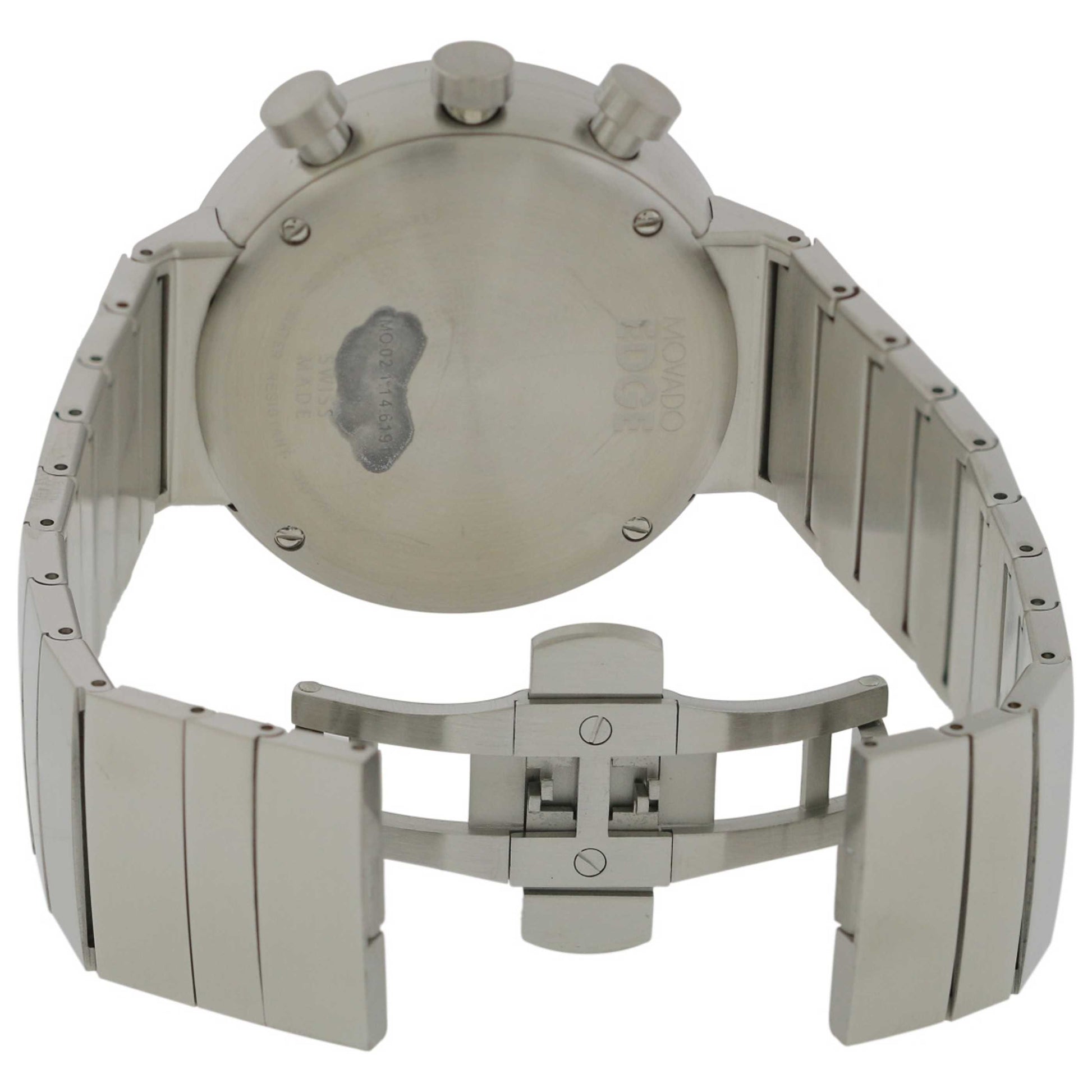 Left view of Movado Edge Men's Swiss Quartz (Battery-Powered) Watch 3680010